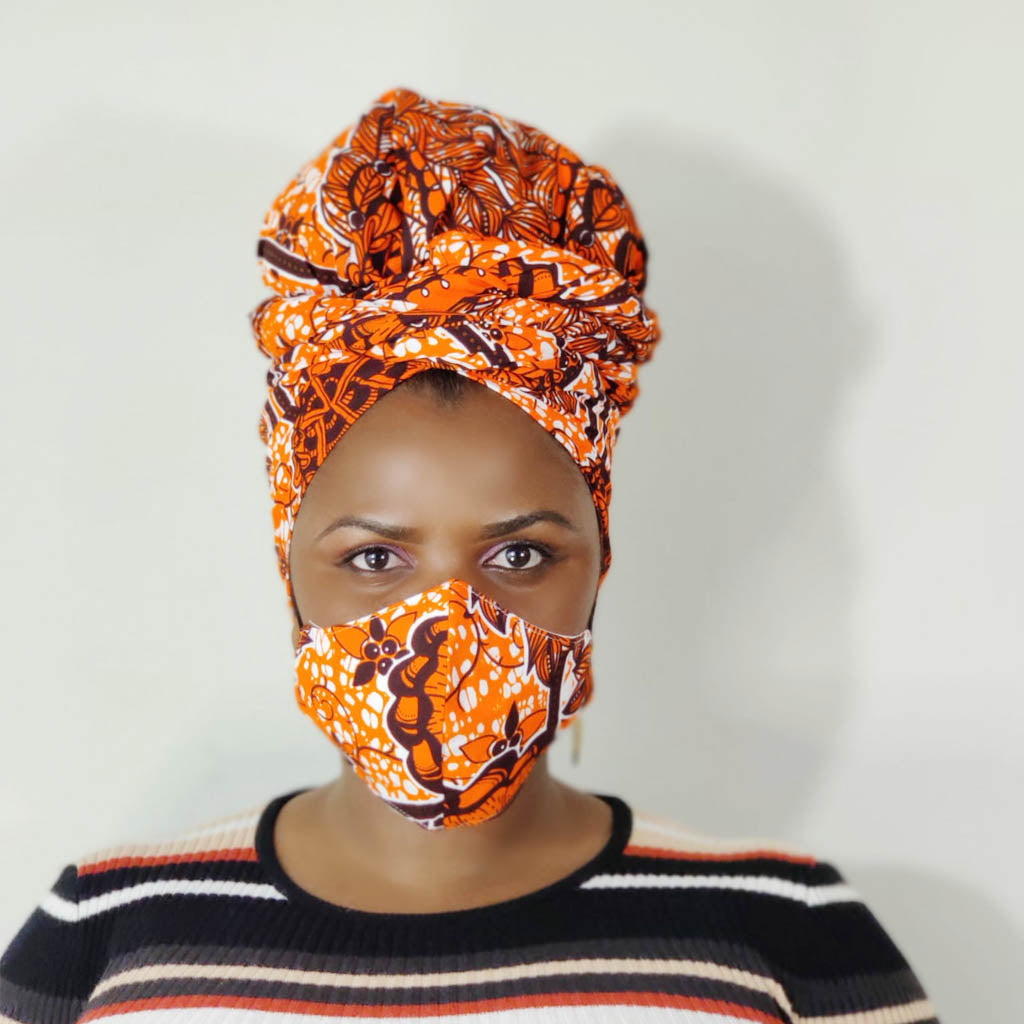 Duma Mbili African Print  Headwraps