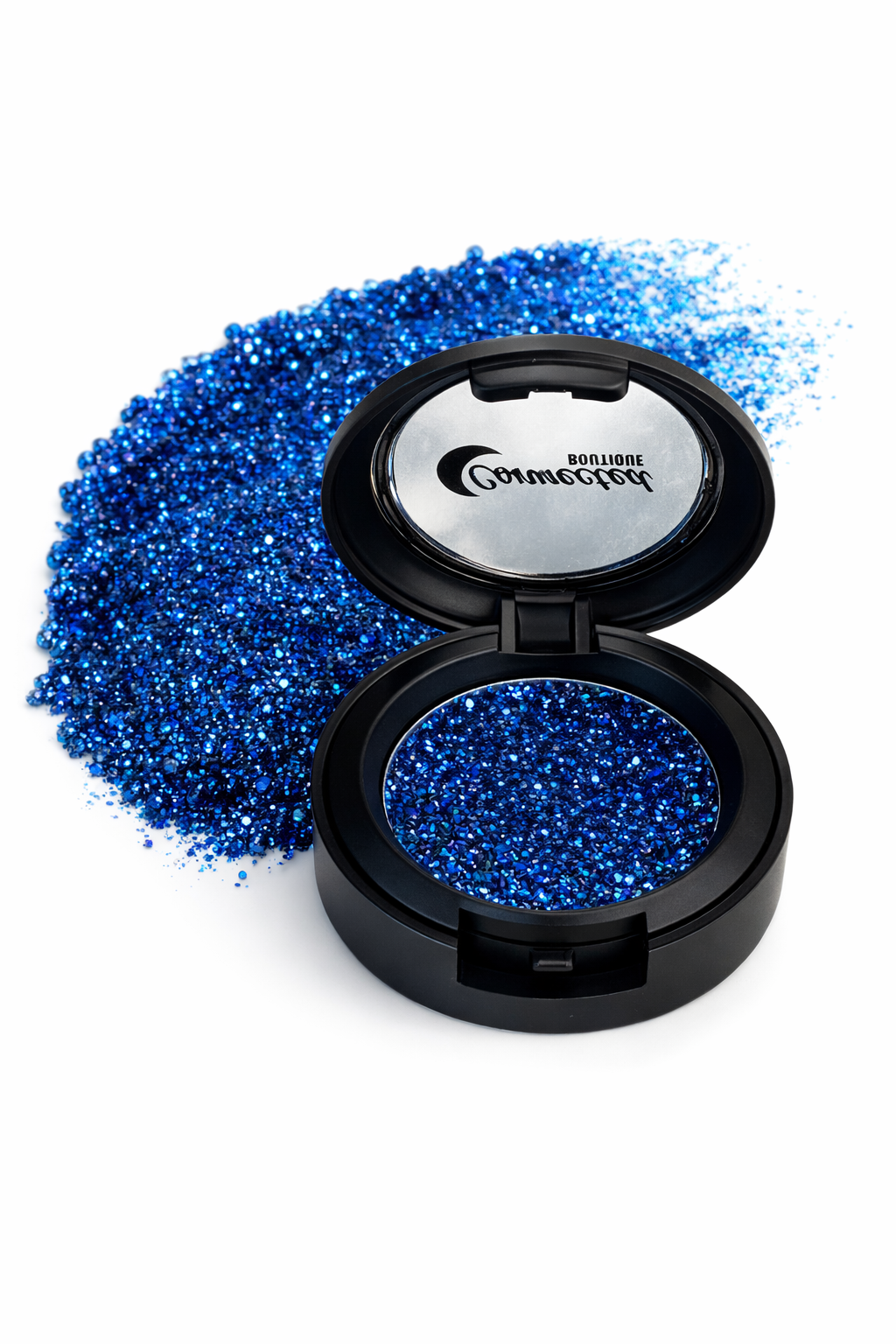 Alchemy Blue Glitter Eyeshadow – Sparkling Statement Shade by Connected Boutique