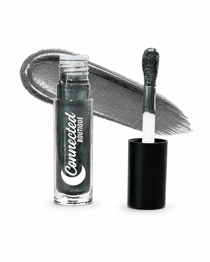 Chromatic Crush - silver metallic lip gloss with vanilla scent by Connected Boutique
