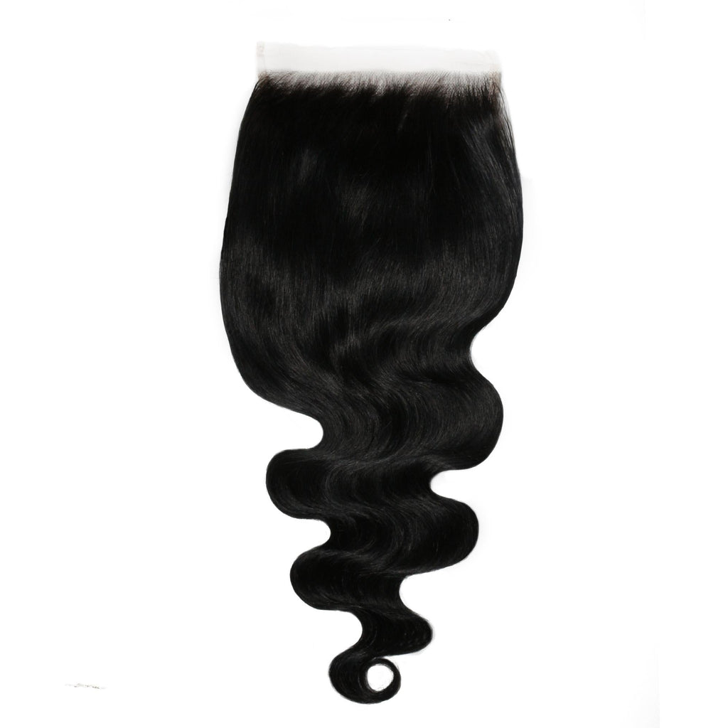 Jet Black Body Wave 6x6 HD Lace Human Hair Closure
