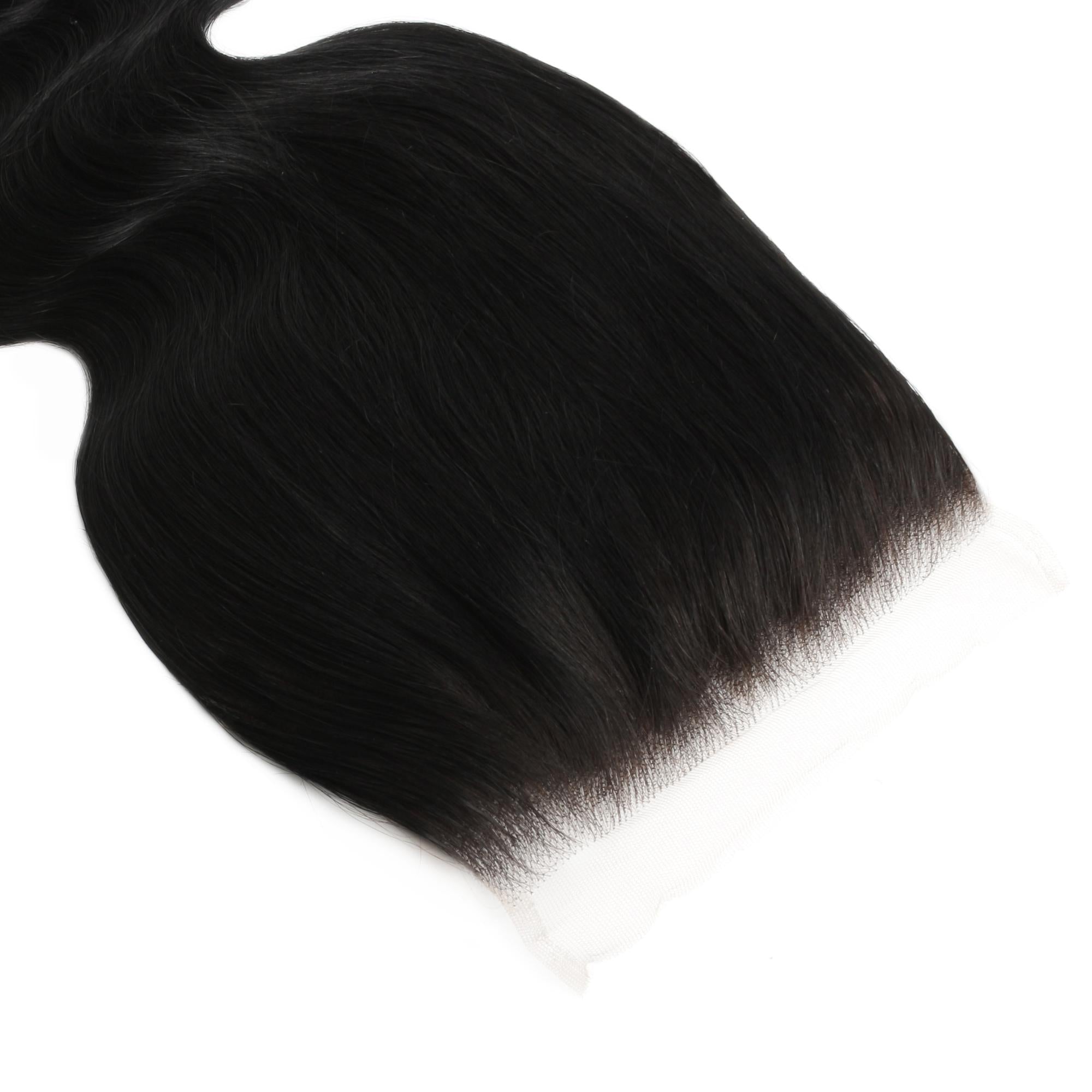 Jet Black Body Wave 6x6 HD Lace Human Hair Closure