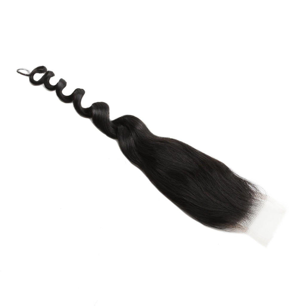 Loose Wave 2x6 HD Lace Human Hair Closure