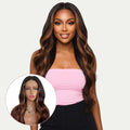 Raw Luscious Glueless 5x5 HD Lace Professionally Colored 100% Human Hair Closure Wig
