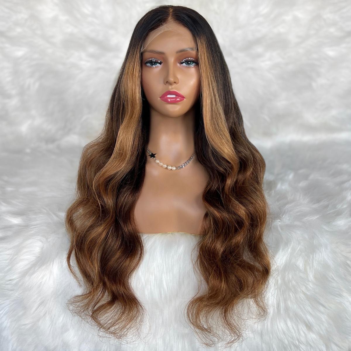 Raw Mystique Glueless 5x5 HD Lace Professionally Colored 100% Human Hair Closure Wig