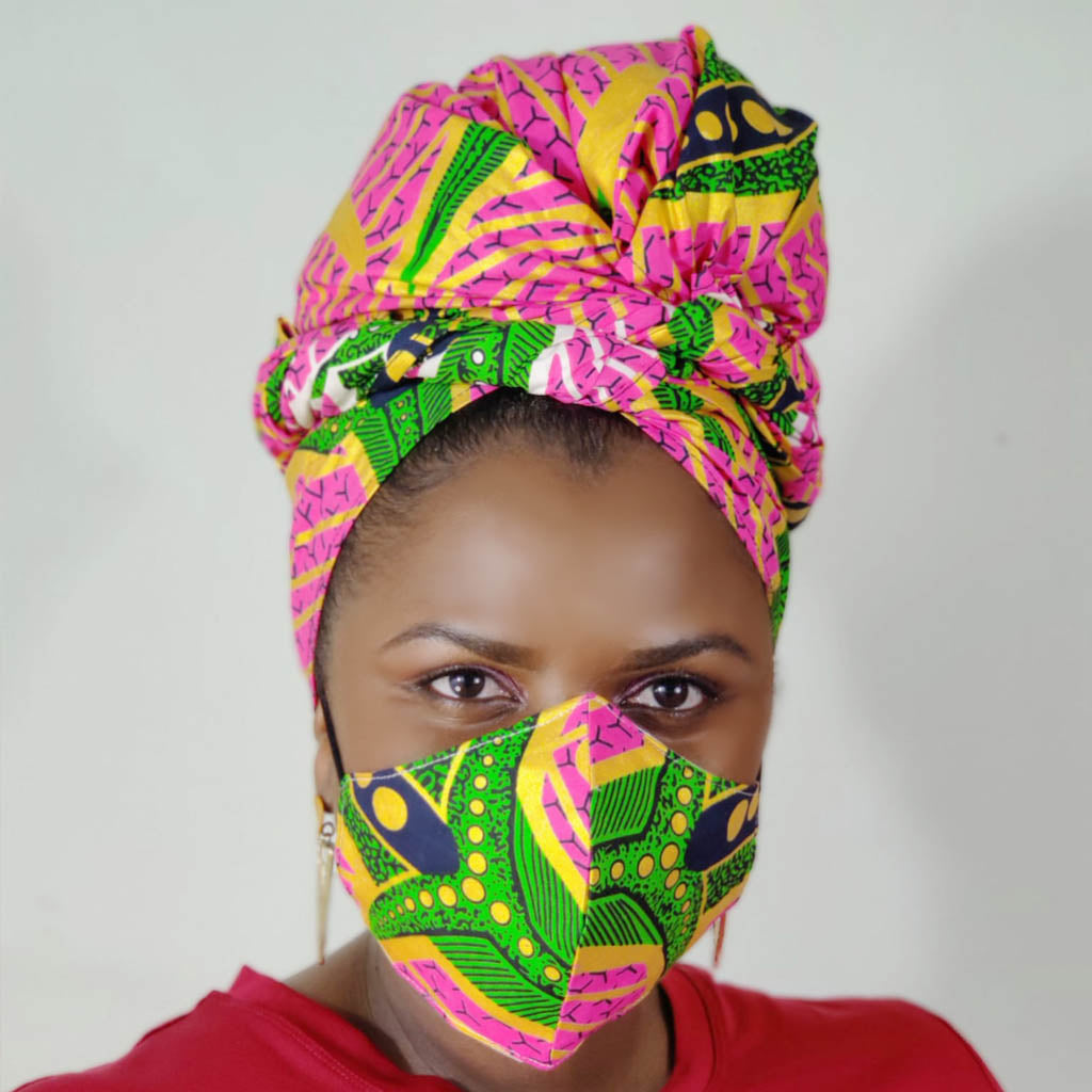 Duma Mbili African Print  Headwraps