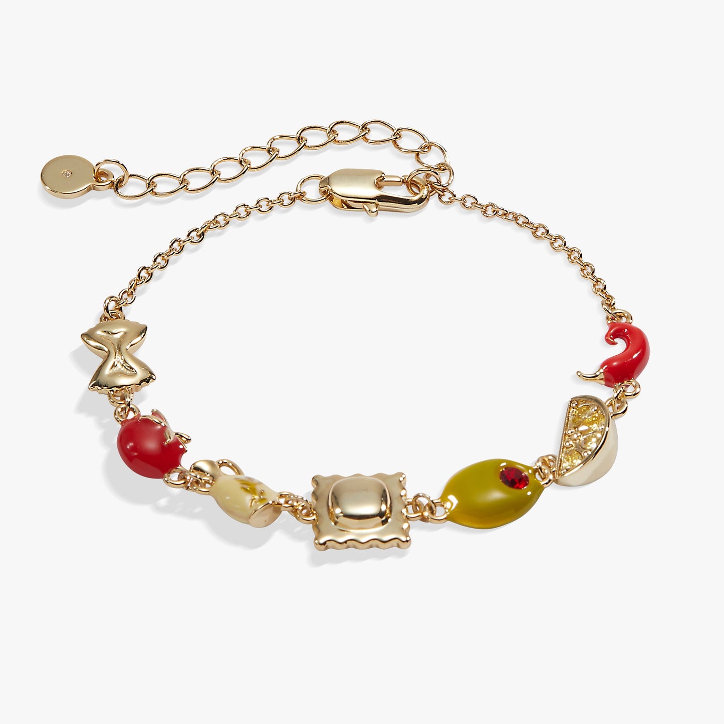 Pasta Girl Linear Bracelet