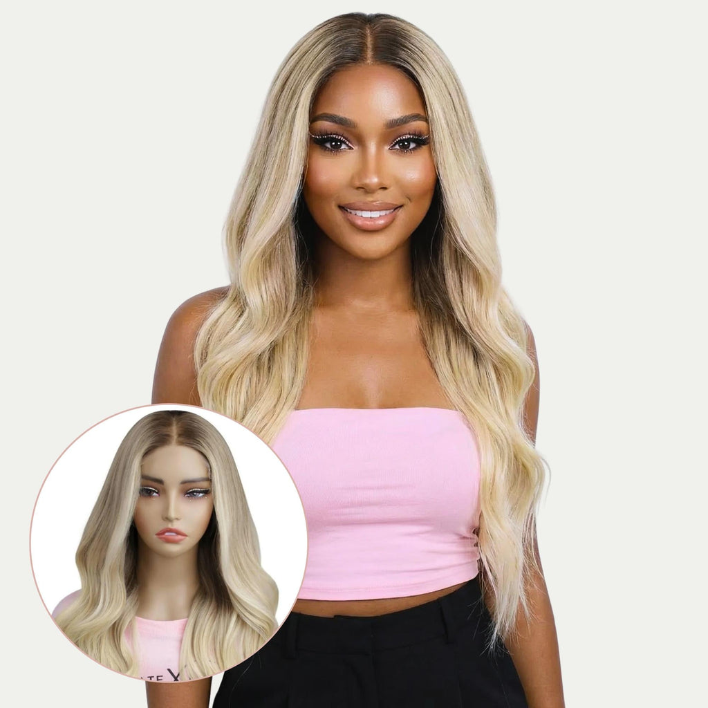 Raw Ruby Glueless 5x5 HD Lace Professionally Colored 100% Human Hair Closure Wig