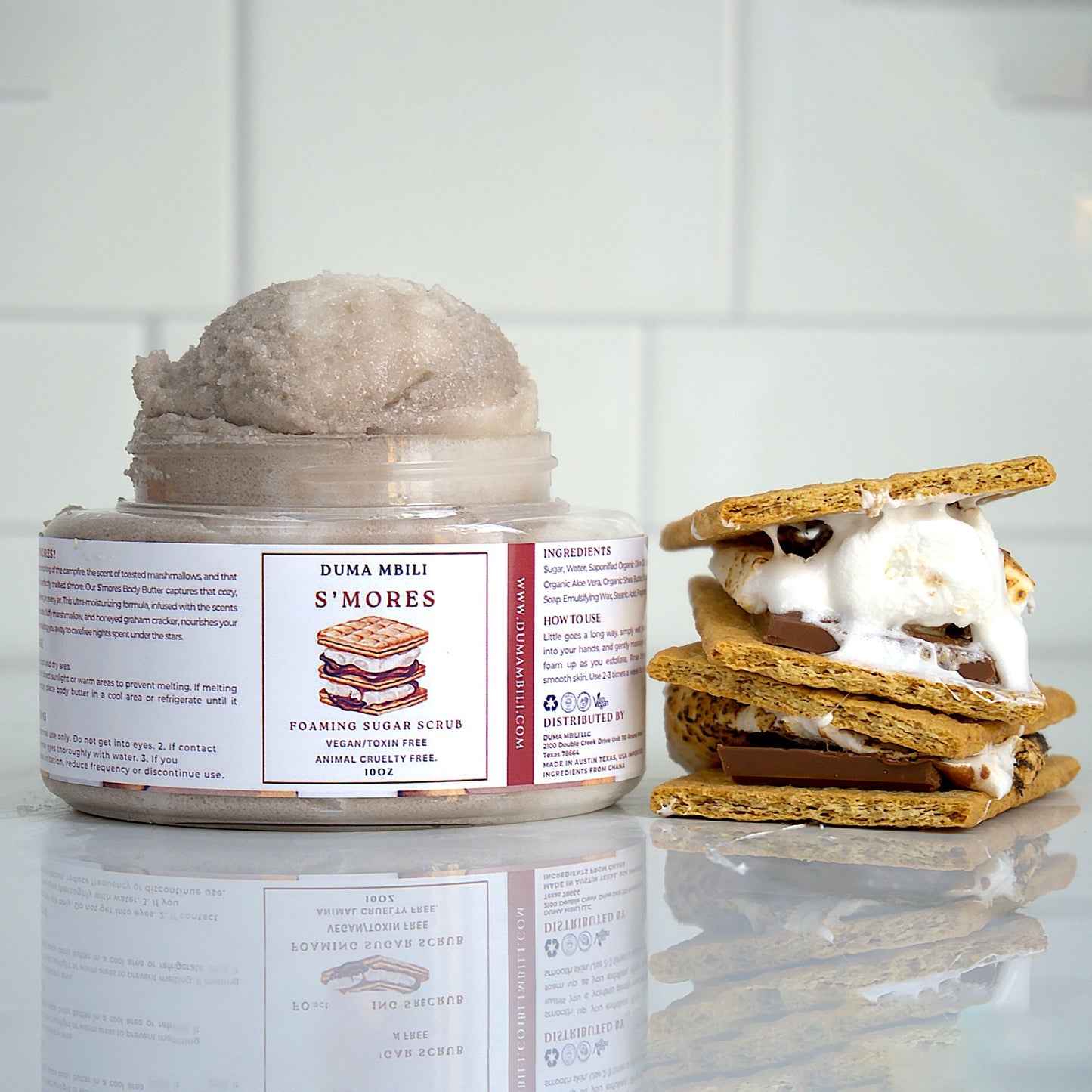 S’mores Foaming Sugar Scrub