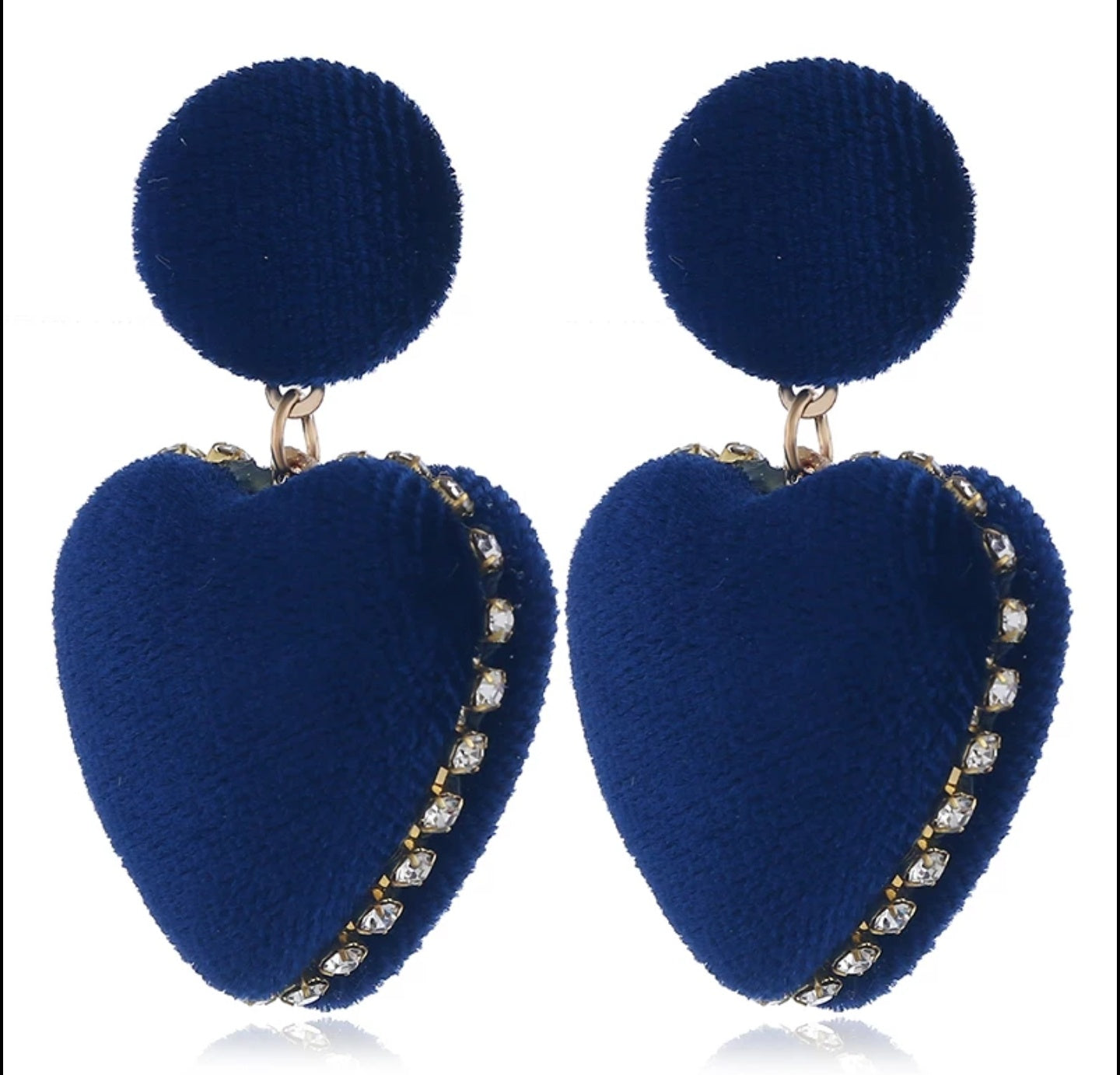 Modern Heart Earrings