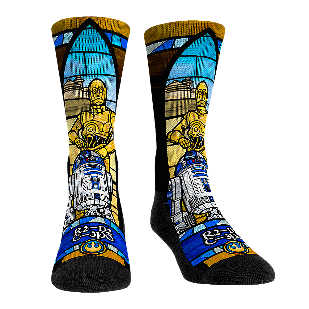 R2-D2 & C-3PO - Stained Glass