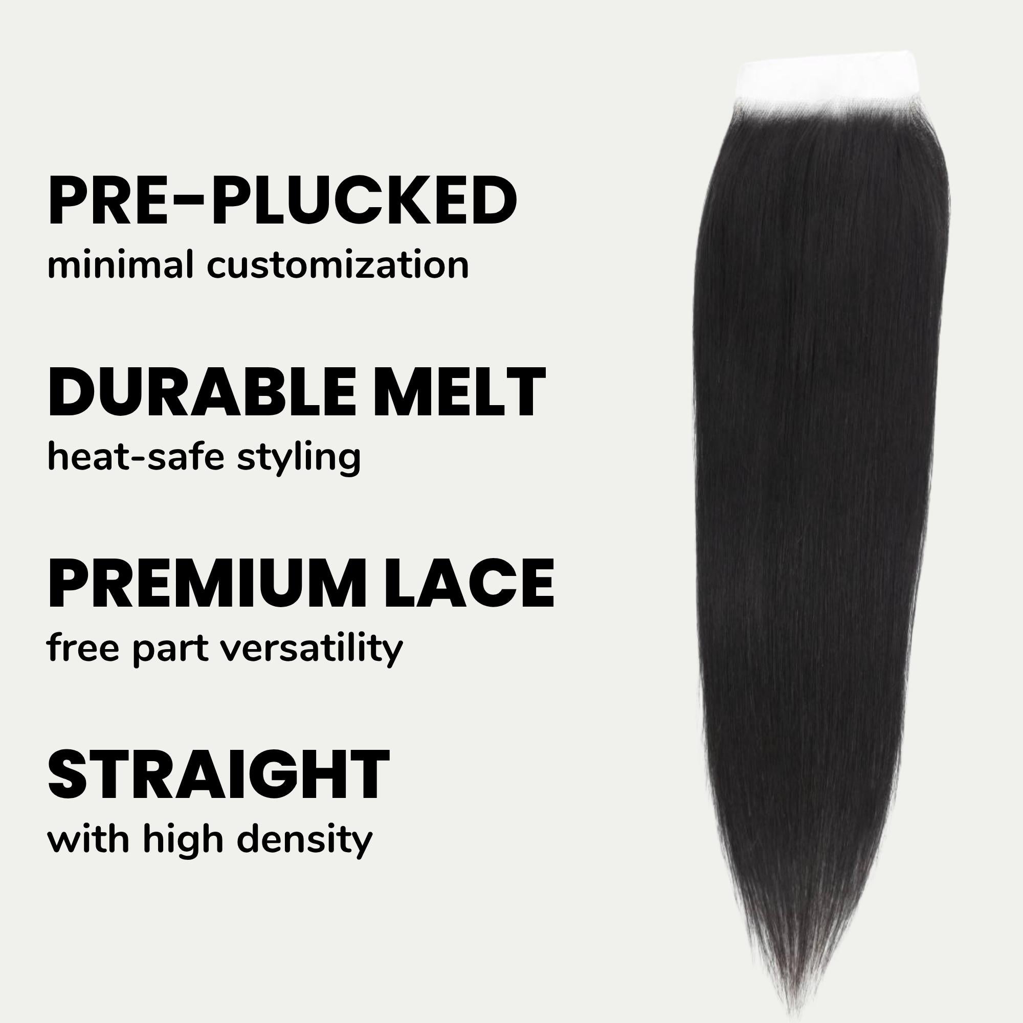 Straight 5x5 HD Lace Human Hair Closure
