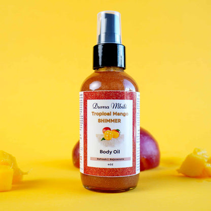 Tropical Mango Shimmer Body Oil