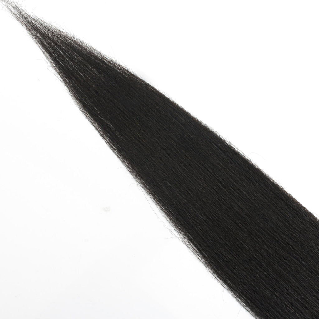 Yaki Straight 2x6 Transparent Lace Human Hair Closure