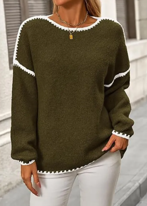 Cozy Fall & Winter Pullover Sweater