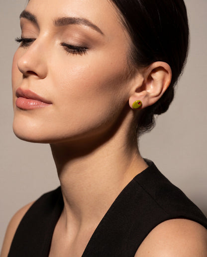 Pasta Girl Stud Earrings Set Of 2