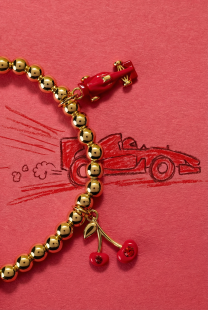 Crayola Fan Favorites Scarlet Charm Stretch Bracelet