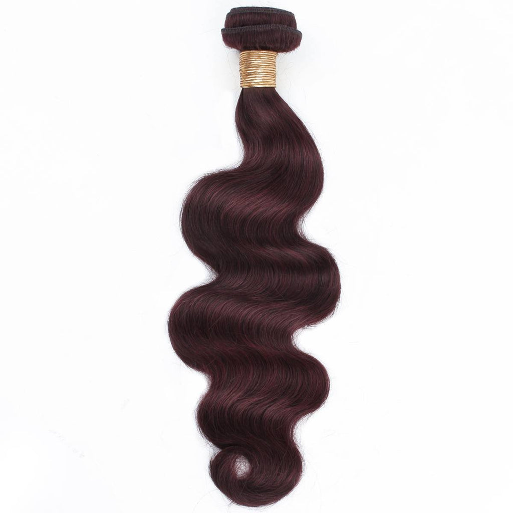Burgundy Body Wave 100% Human Hair Bundles