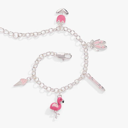 Crayola Fan Favorites Tickle Me Pink Charm Bracelet