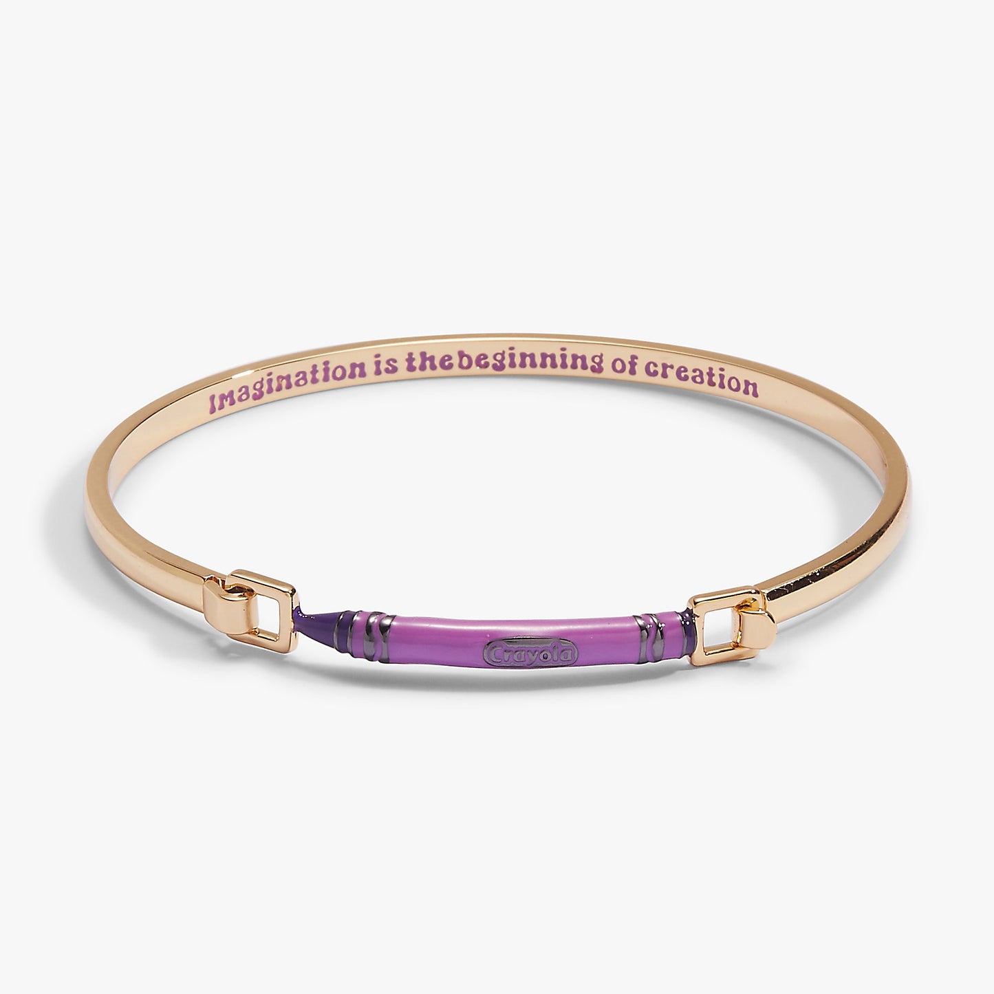 Crayola Royal Purple Crayon Tension Bangle