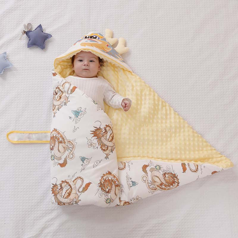 Baby Swaddle Blanket with Cotton for Newborns (Autumn/Winter) by Cosmic Kollections