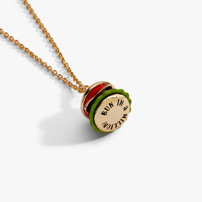Hot Grill Summer 'Bun In A Million' Hamburger Pendant