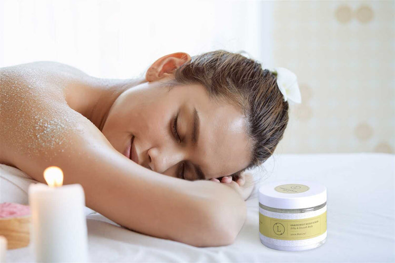 Grapefruit body scrub by Cosmic Kollections