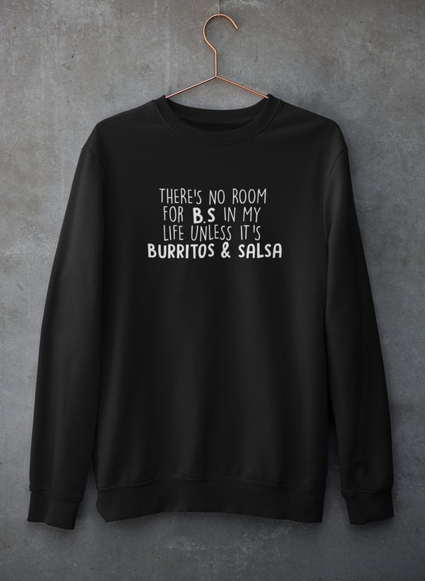 Burritos & Salsa Sweat Shirt by Virgo