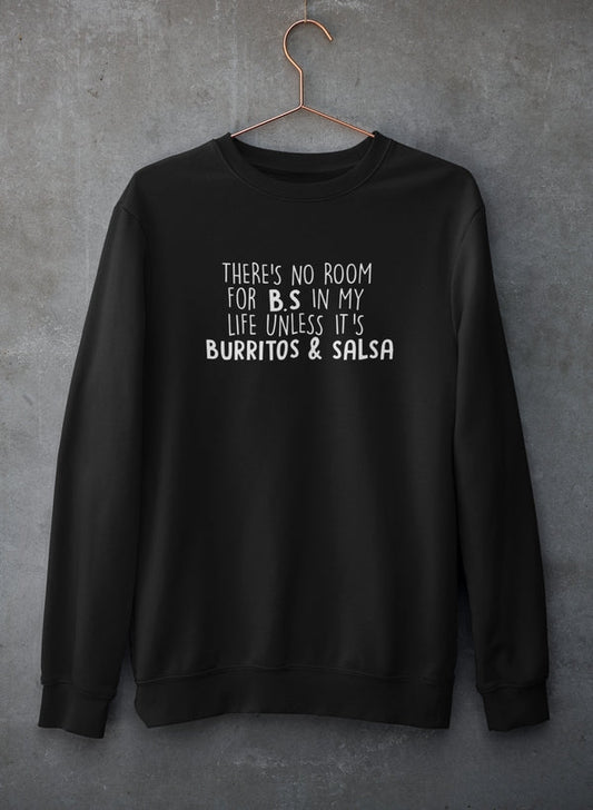 Burritos & Salsa Sweat Shirt by Virgo