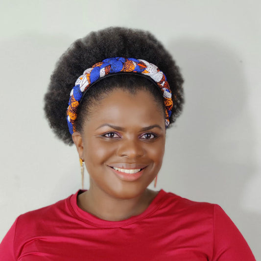 Duma MbilIi African Print Padded  Headband