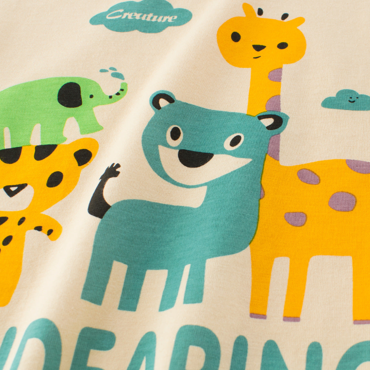 MyKids-USA® Boys’ Animals Cartoon and Letters Pattern T-shirt in European and American Style