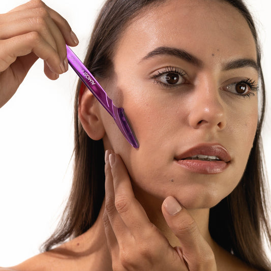 6-Pack Dermaplaning Razors Set by Almost Famous Hair