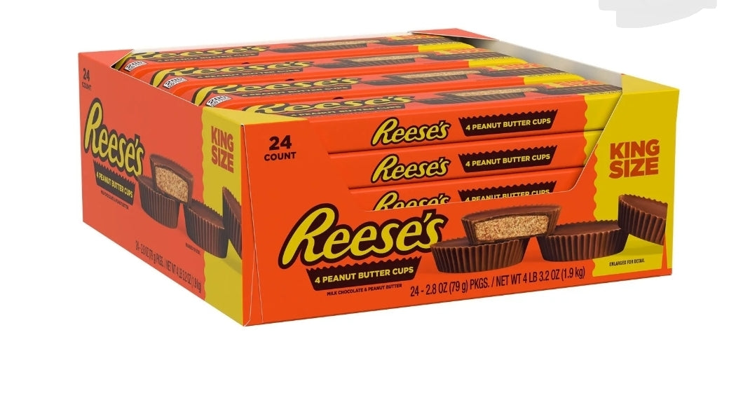 REESES KING SIZE 4 CUP 24PACK
