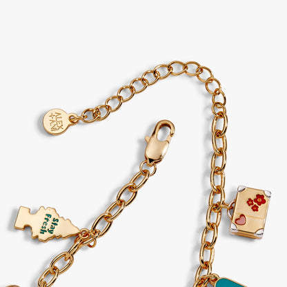 Road Trip Multi-Charm Bracelet