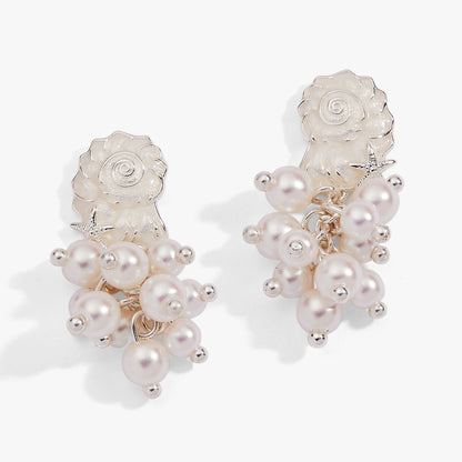 Salt + Sea Pearl Statement Earrings