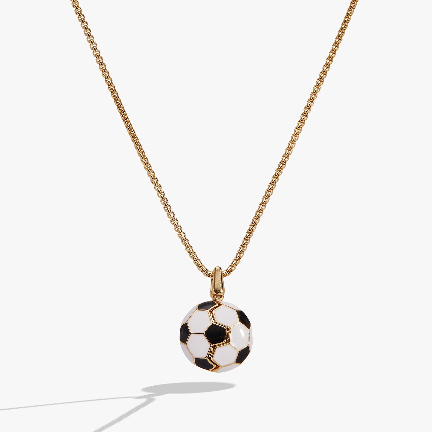 Soccer Ball "Control The Ball, Command The Game" Locket Necklace