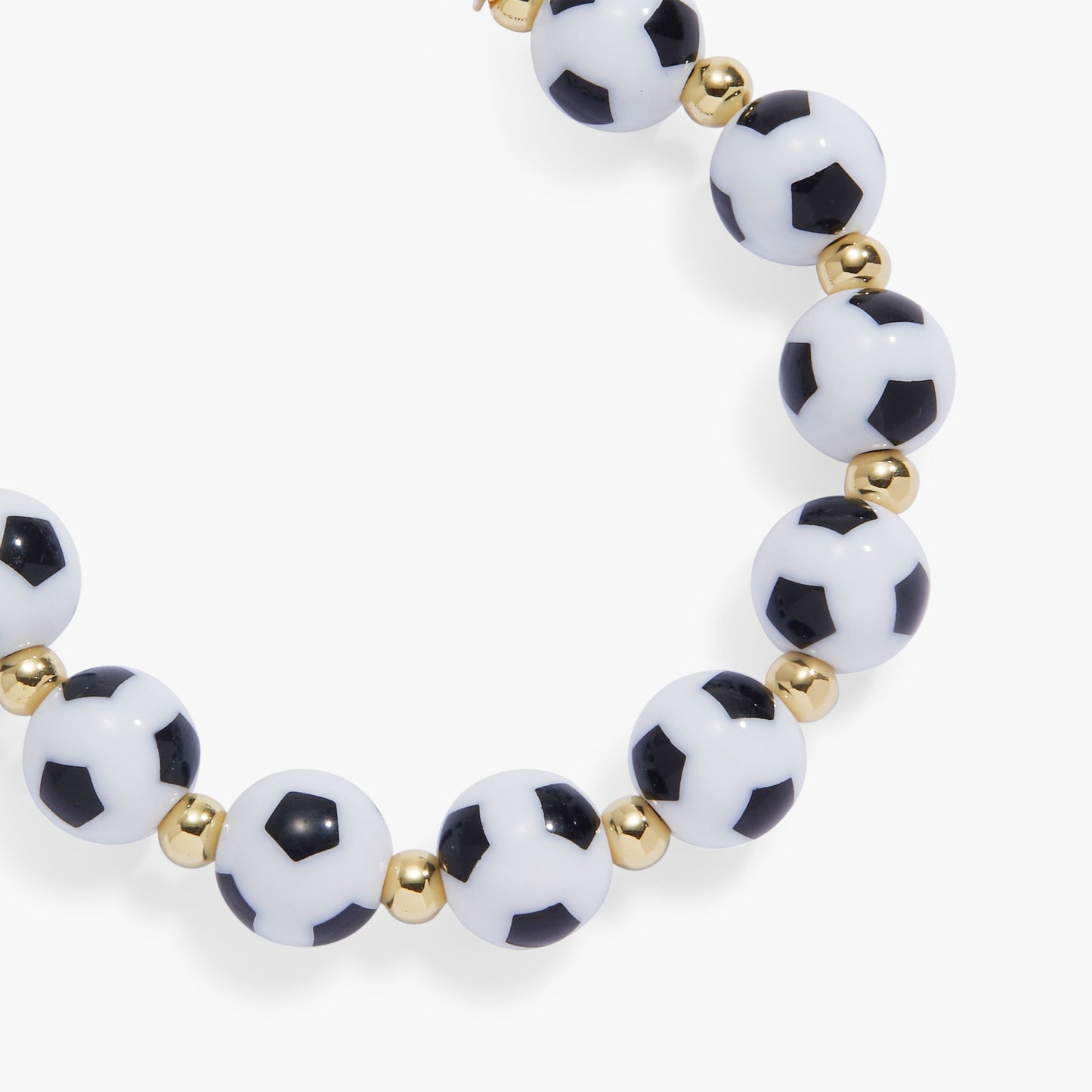 Soccer Oversized Beaded Bangle