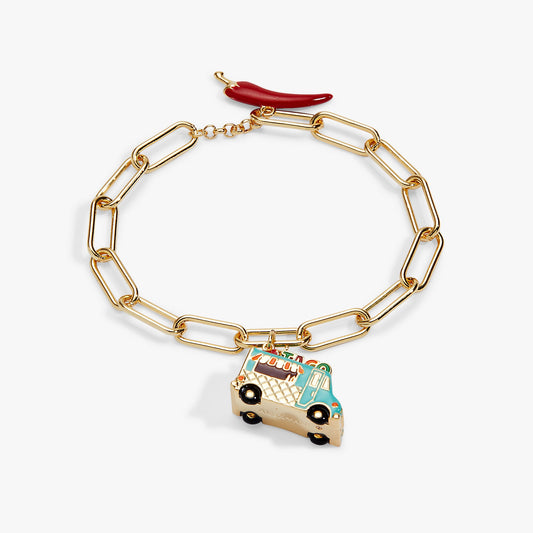 Taco Truck Toggle Bracelet
