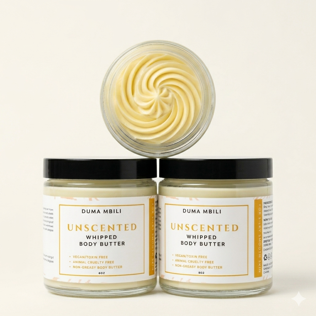Unscented Whipped Body Butter